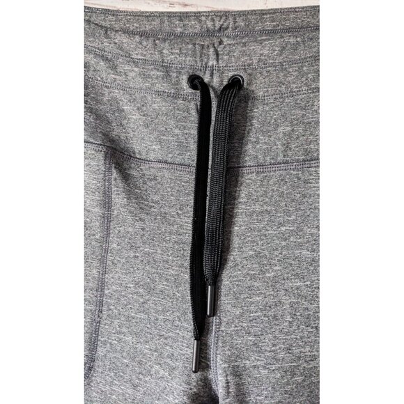 Spyder Active Women's Training Pants Jogger Gray High Rise Crop Fleece Size XL - Picture 4 of 10